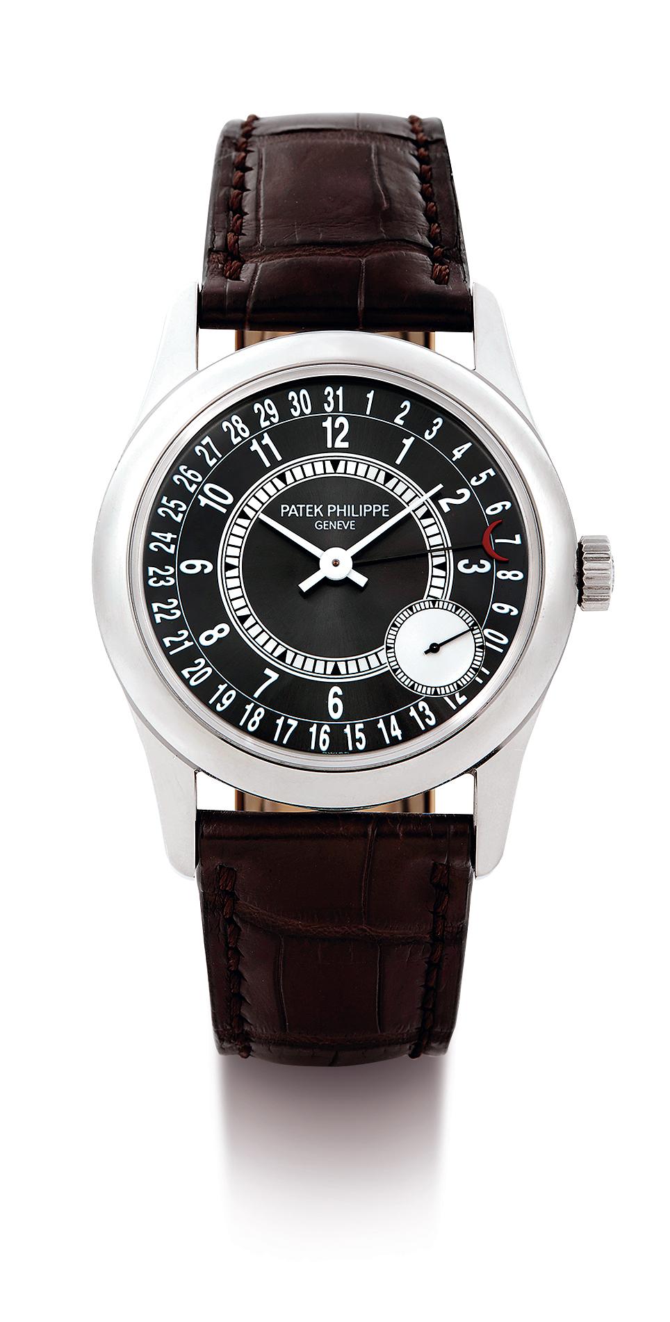 9095百达翡丽69型号6000g18k白金69自动上弦腕表