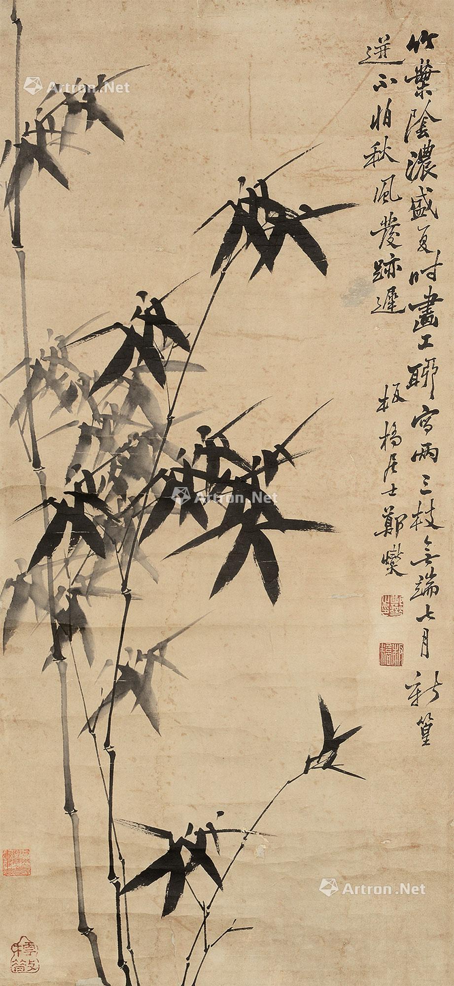 6053板桥竹画