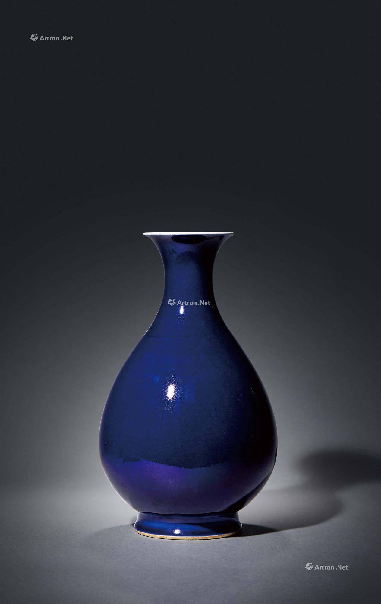 现代霁蓝釉瓷器图片图片