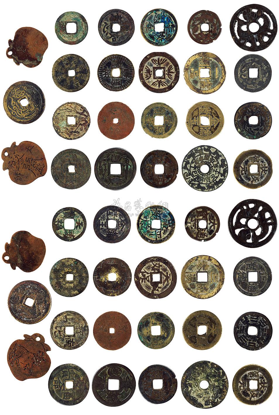 所有古代铜钱图片大全图片