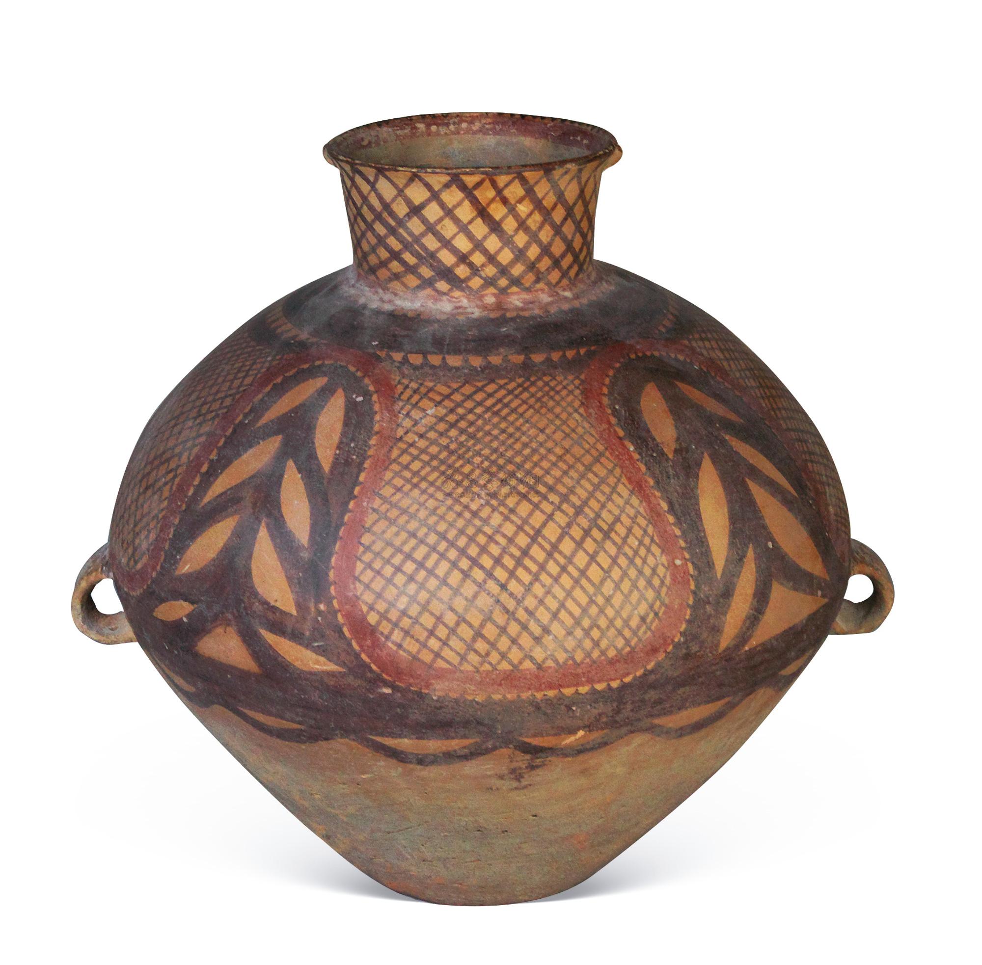 新石器时期 彩陶罐