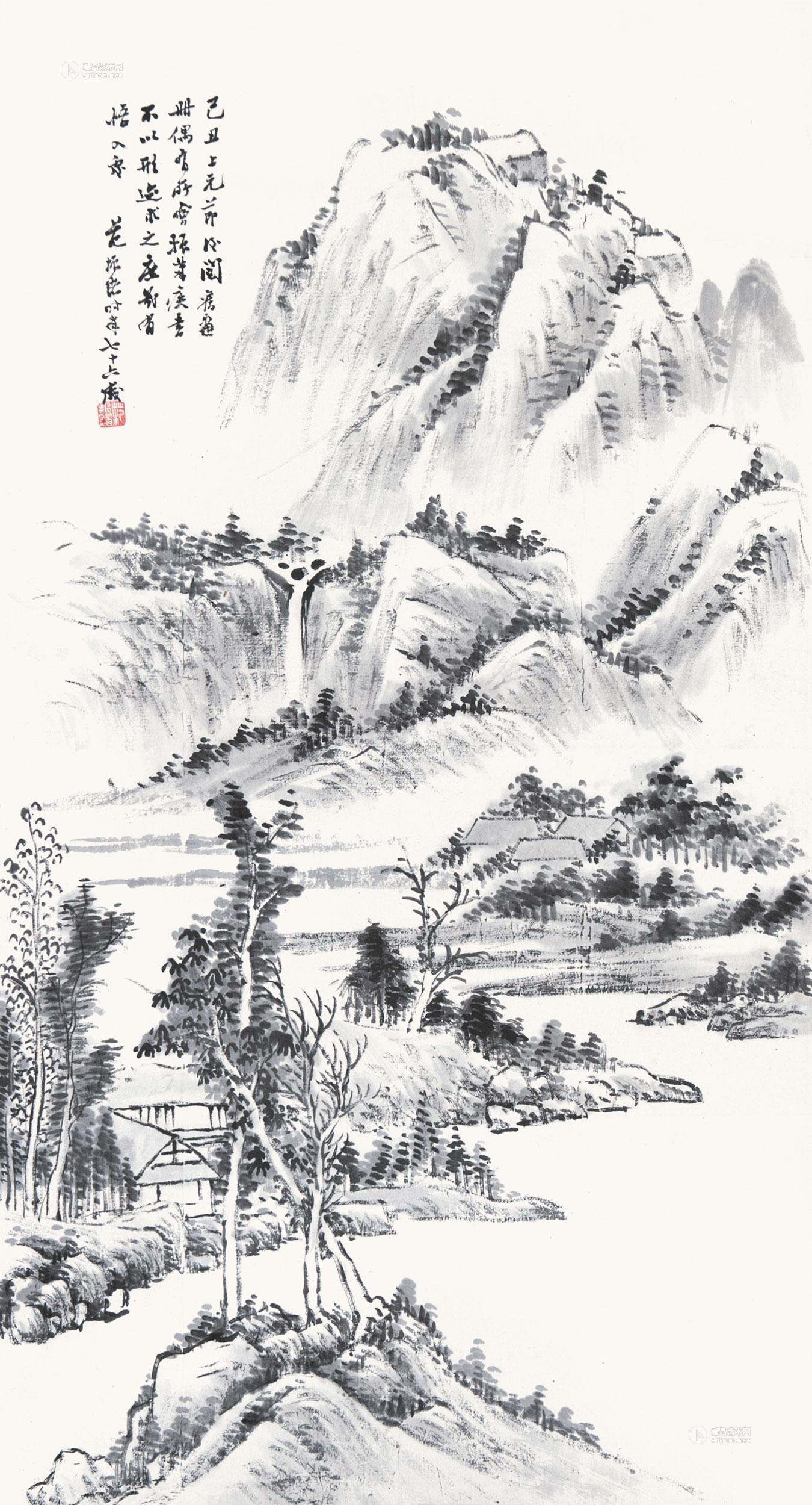 范振绪山水画图片