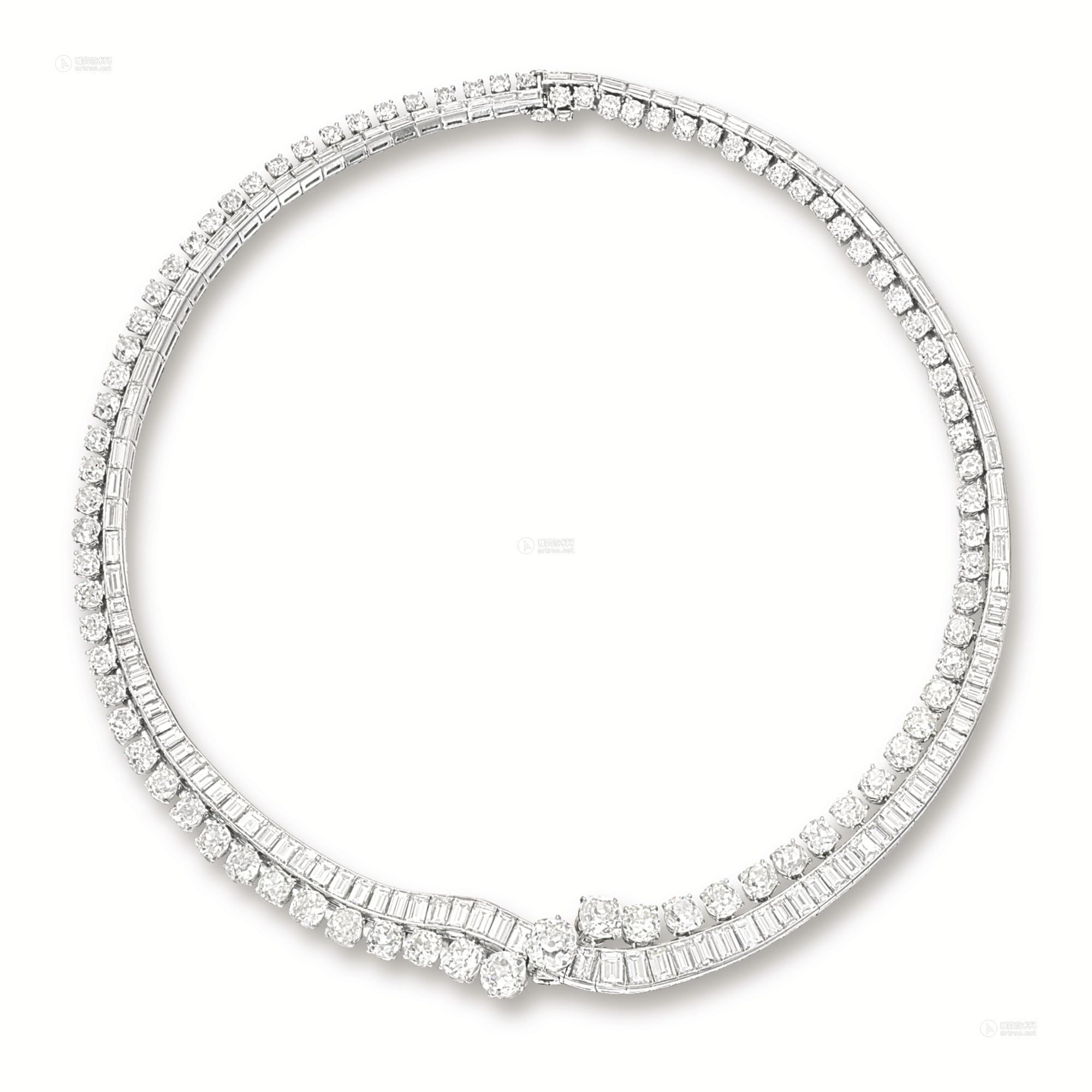 1683钻石项链海瑞温斯顿harrywinston