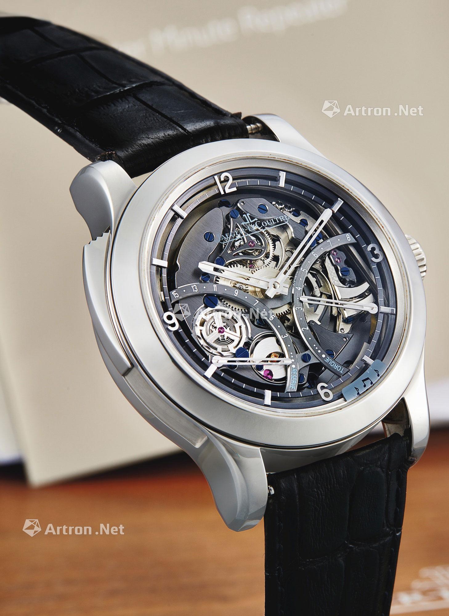 2103年份约2007积家masterminuterepeater精美罕有限量版钛金属镂空三