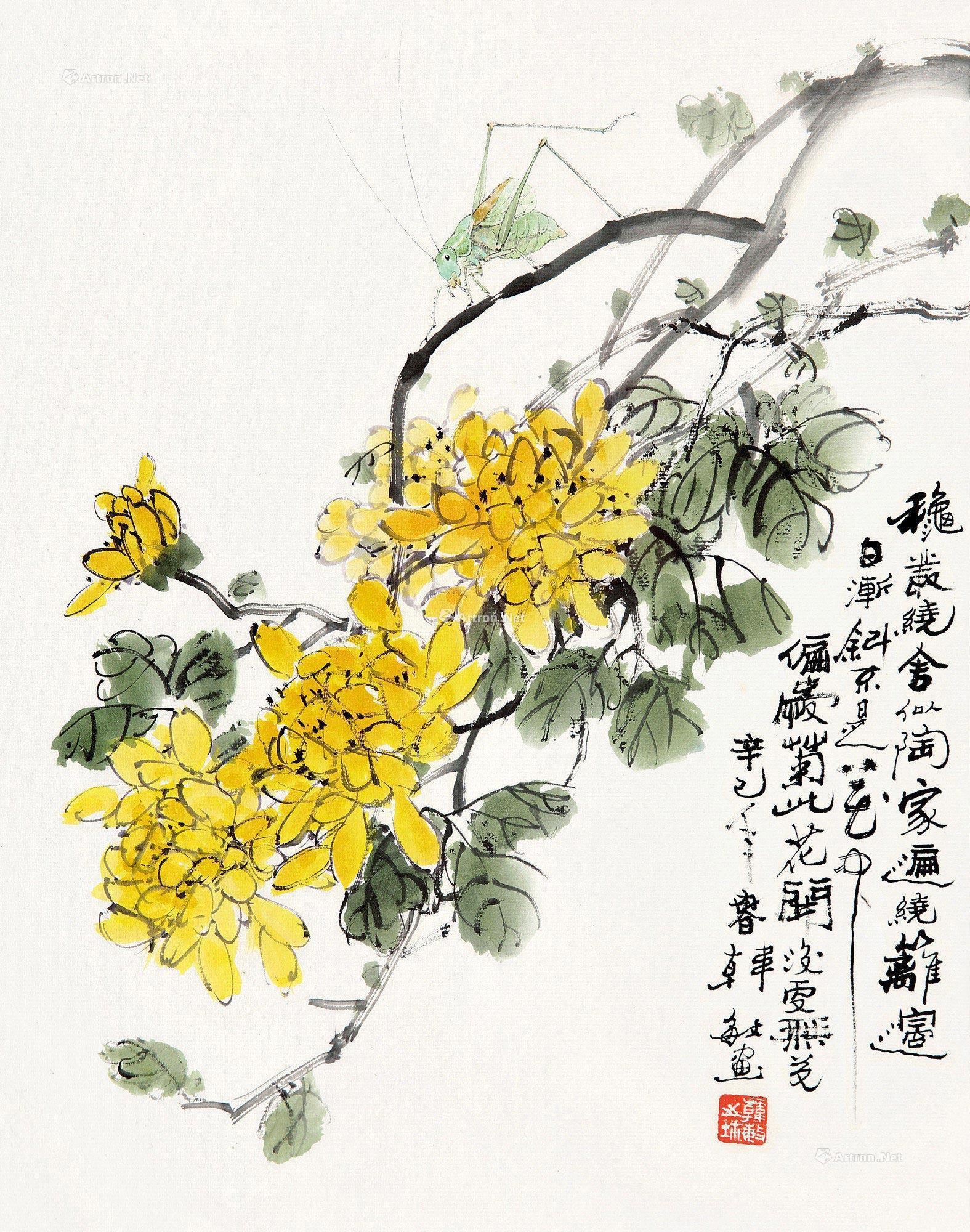 图 镜片 设色纸本】拍卖品_图片_价格_鉴赏_绘画_雅昌艺术品拍卖网