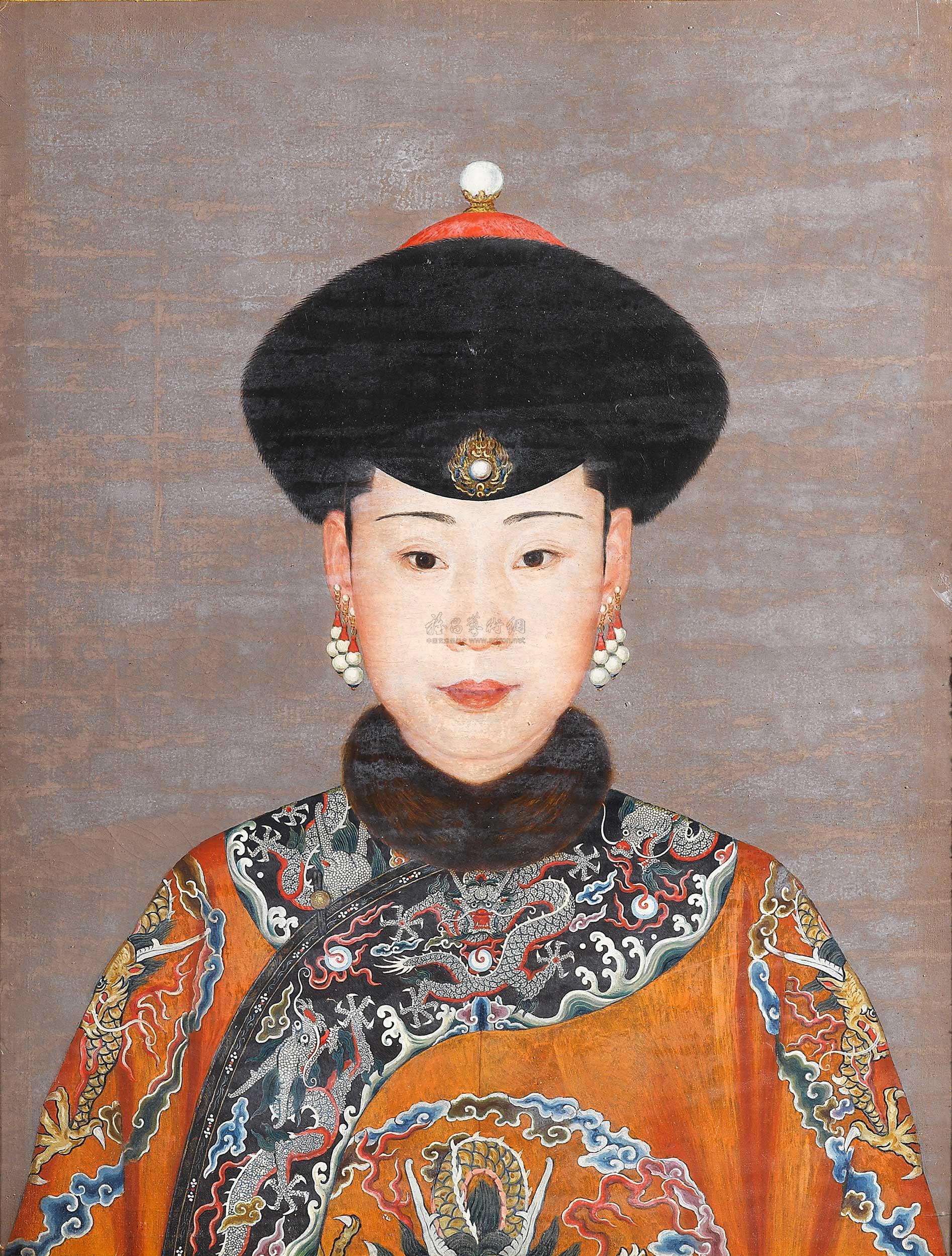 清朝最美的妃子画像图片