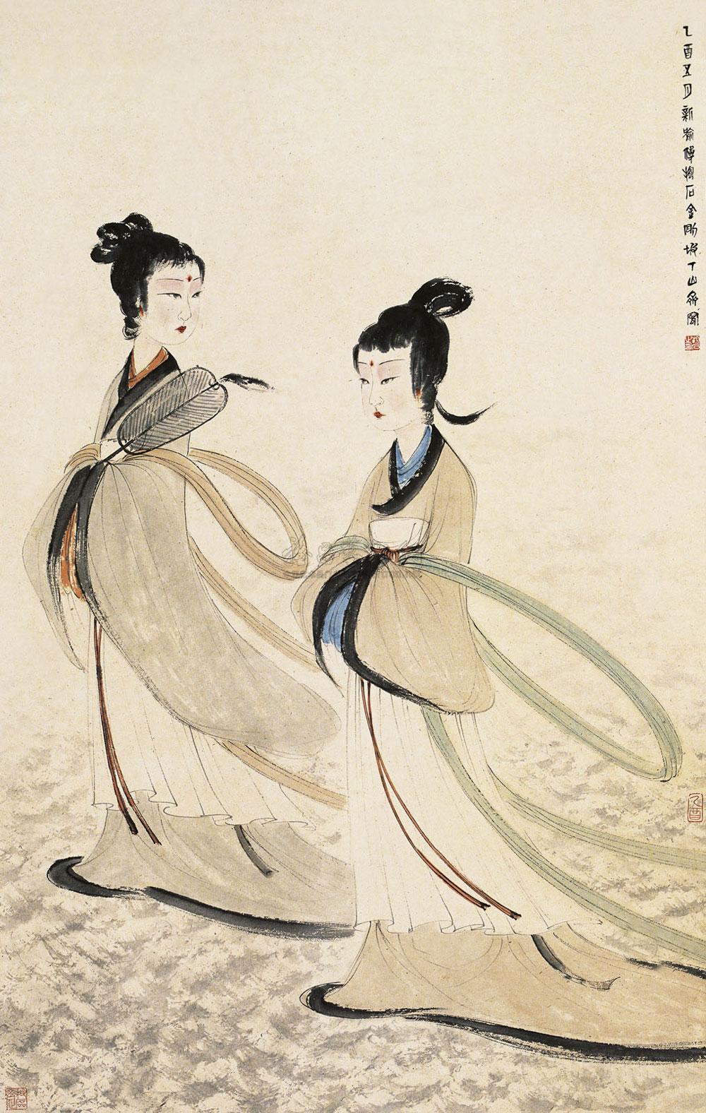 【湘君夫人 立轴】拍卖品_图片_价格_鉴赏_绘画_雅昌艺术品拍卖网