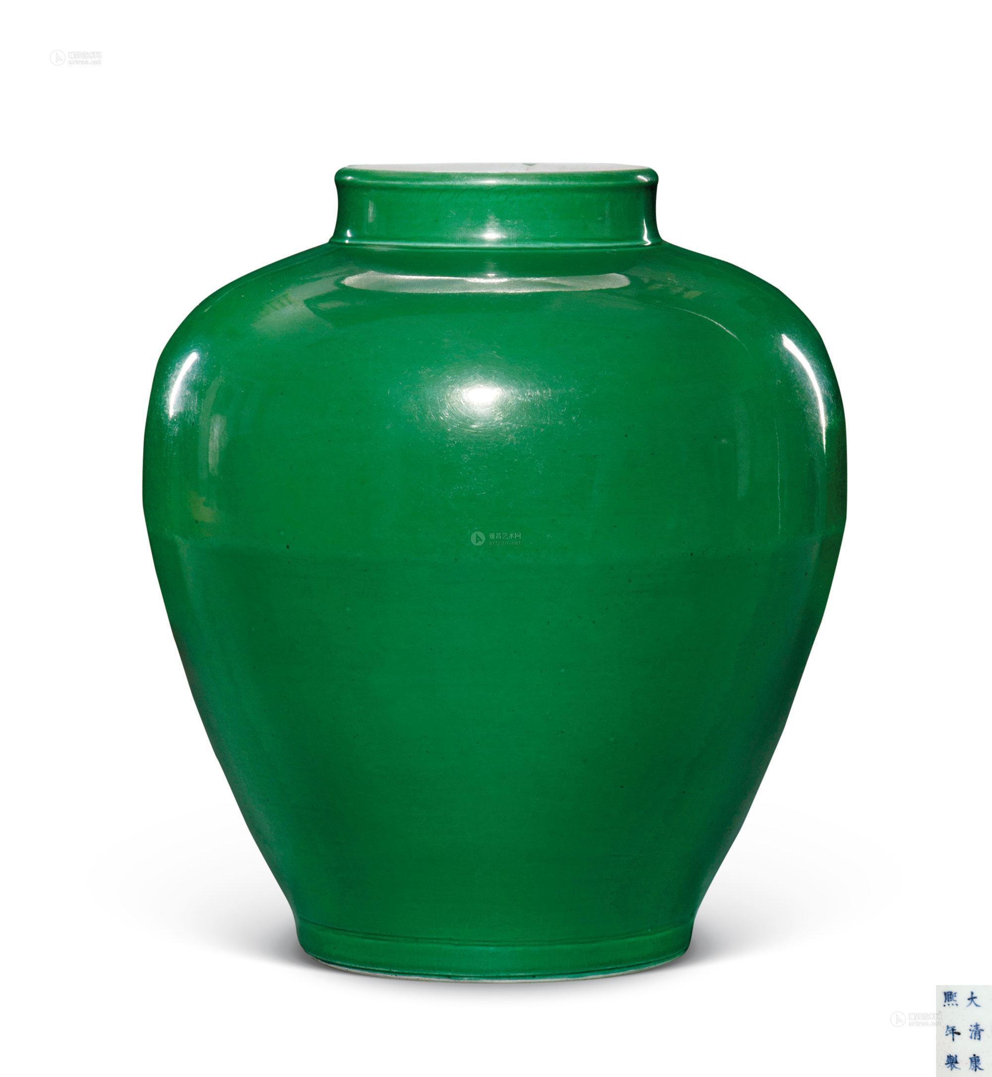康熙绿釉瓷器图片图片