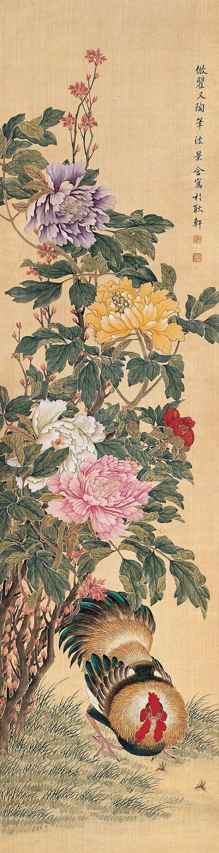 马家桐花鸟画价格图片