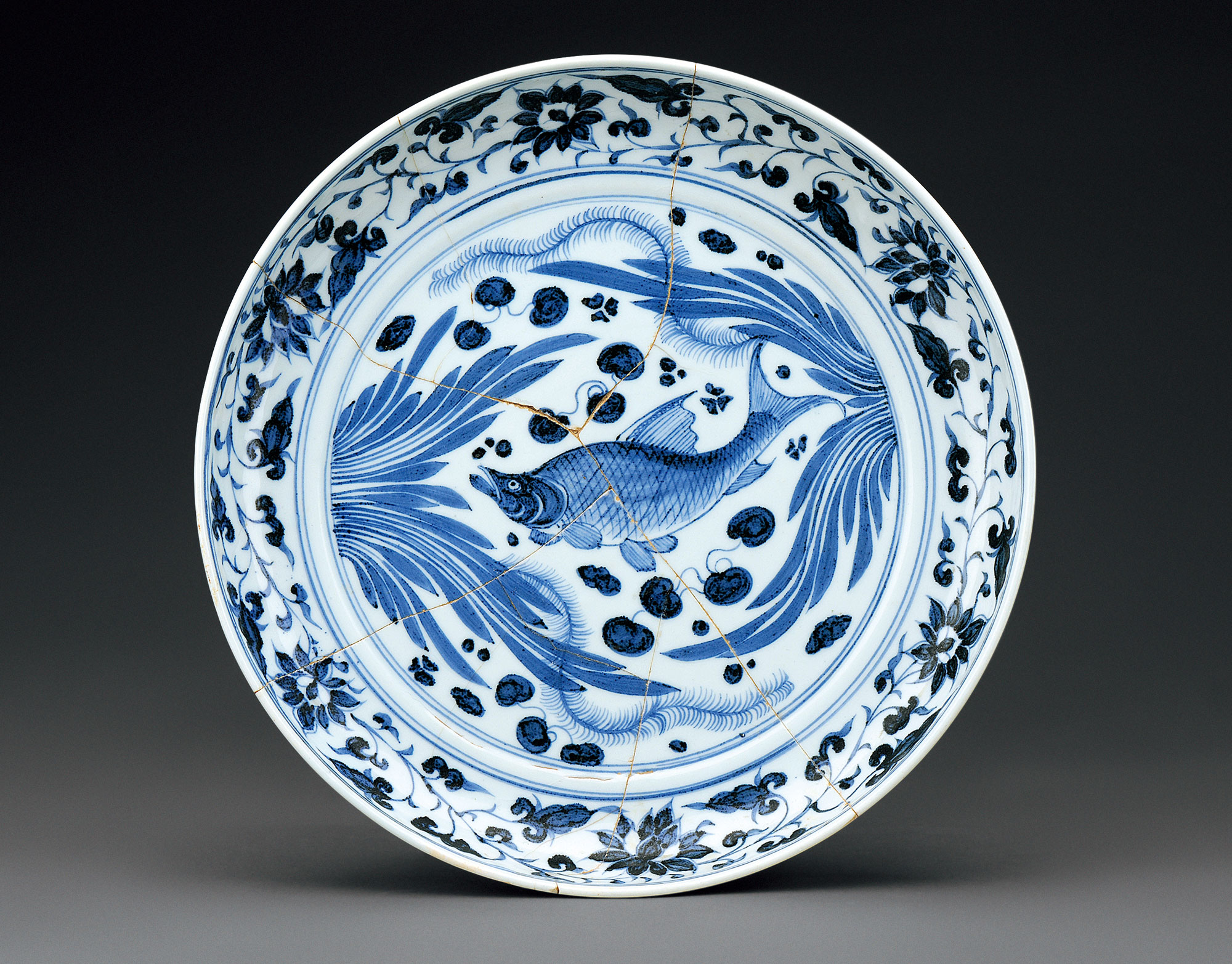 鱼藻纹盘拍品分类陶瓷